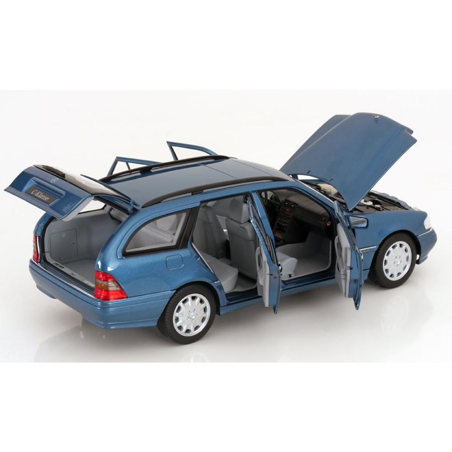 norev 1/18 Mercedes Benz C200 T-model (S202) 1997 turquoise
