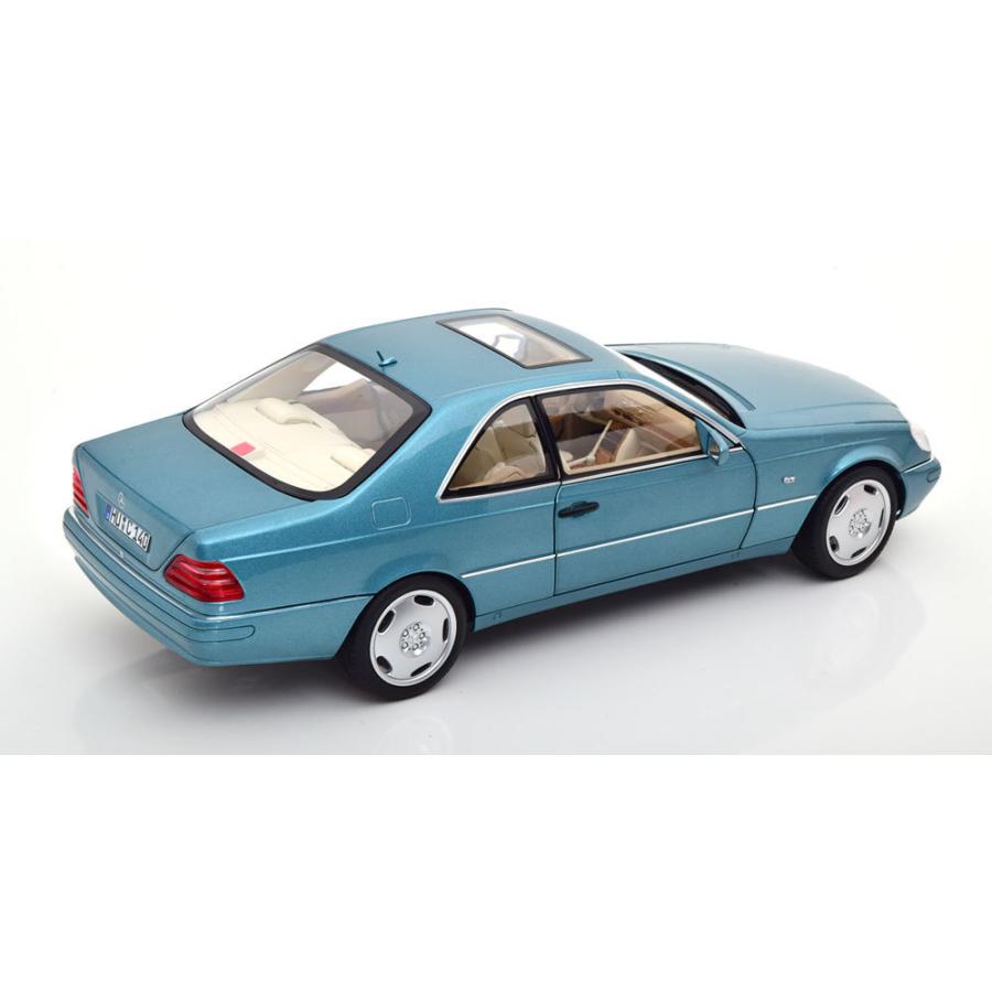 norev 1/18 Mercedes Benz CL 600 C140 Coupe 1997 turquoise