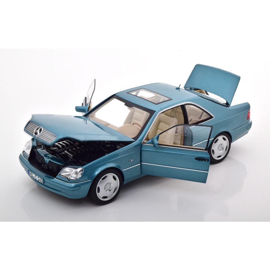 norev 1/18 Mercedes Benz CL 600 C140 Coupe 1997 turquoise