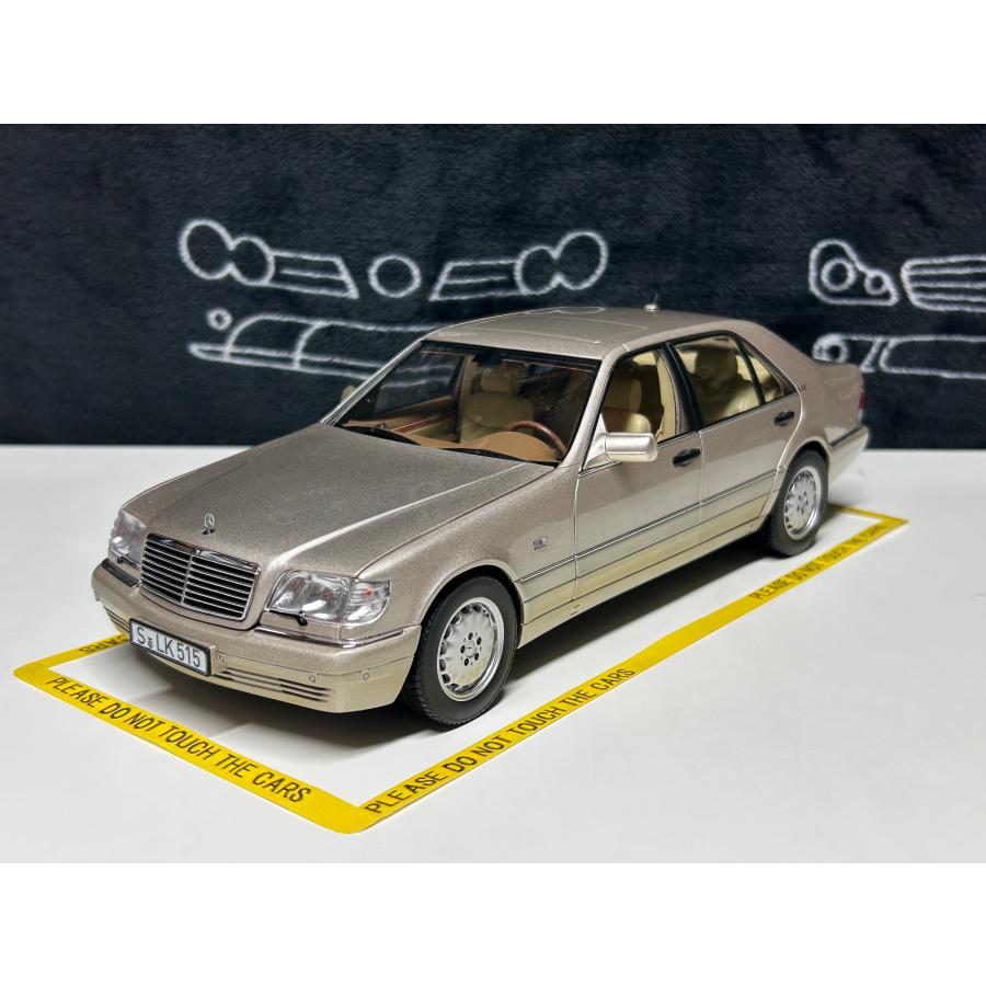 norev 1/18 Mercedes Benz S600 1997 パールシルバー メルセデス norev 1/18 Mercedes Benz S600 1997 パールシルバー メルセデス