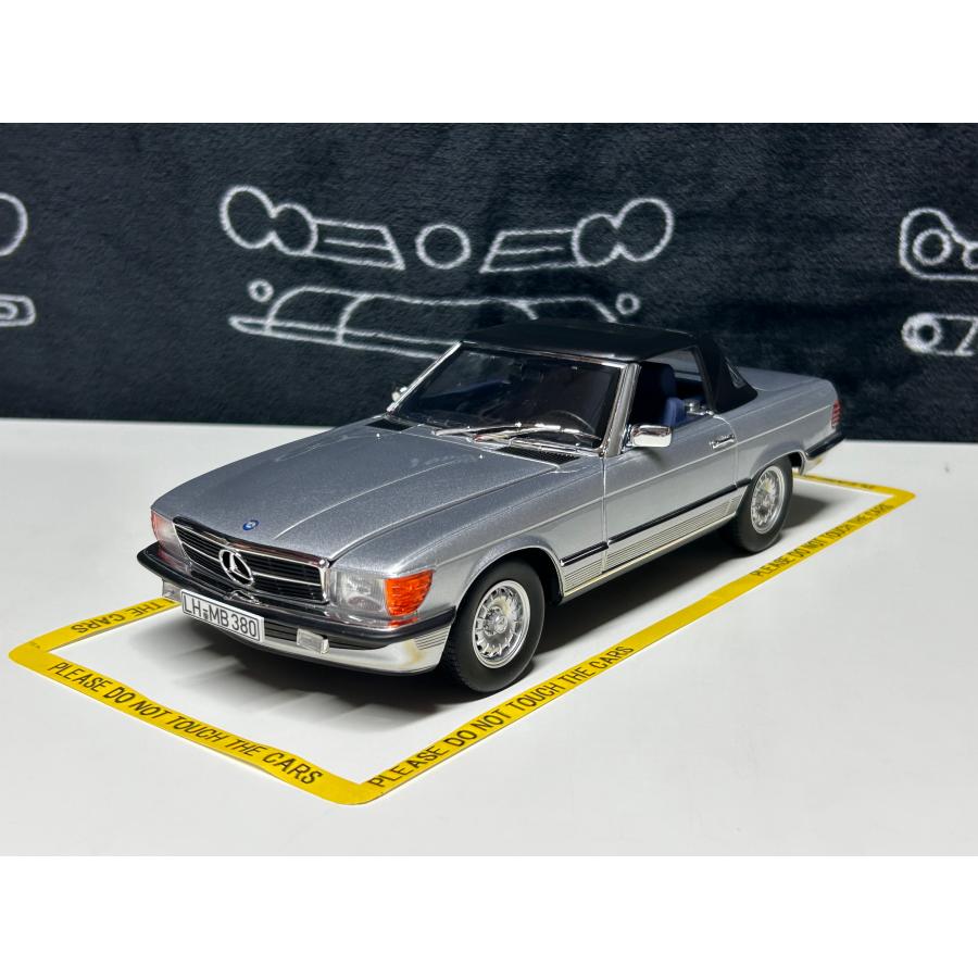 norev 1/18 Mercedes Benz 380SL R107 1985 シルバー メルセデス norev 1/18 Mercedes Benz 380SL R107 1985 シルバー メルセデス