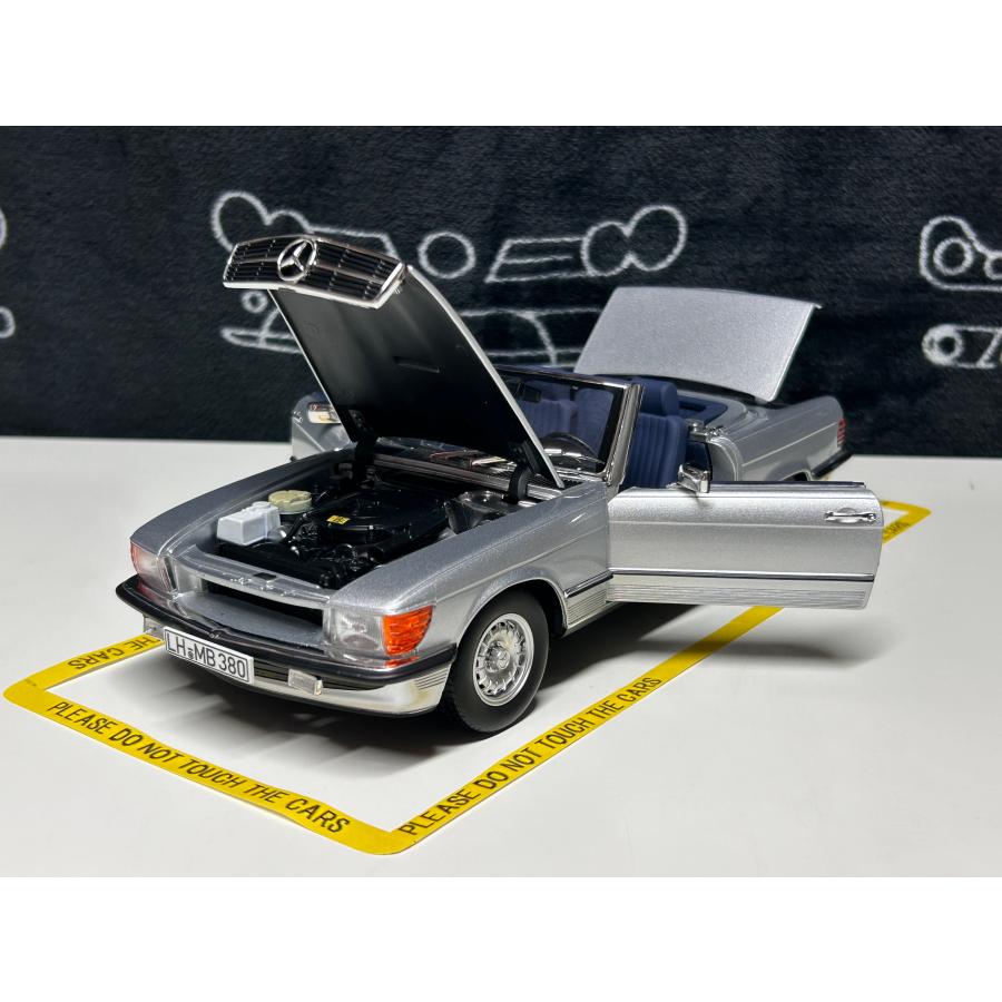 norev 1/18 Mercedes Benz 380SL R107 1985 シルバー メルセデス norev 1/18 Mercedes Benz 380SL R107 1985 シルバー メルセデス