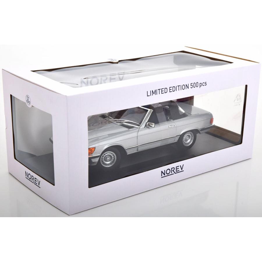 norev 1/18 Mercedes Benz 380SL R107 1985 シルバー メルセデス norev 1/18 Mercedes Benz 380SL R107 1985 シルバー メルセデス