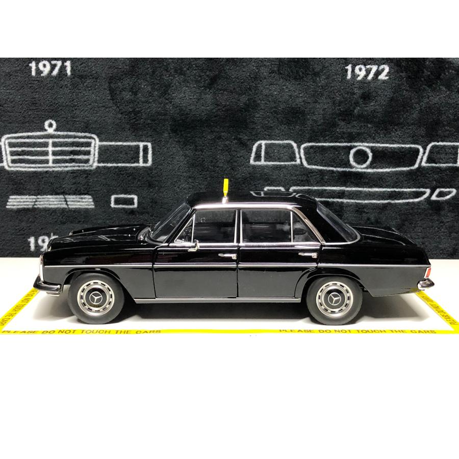norev 1/18 Mercedes Benz 200/8 W115 Taxi 1968 black norev 1/18 Mercedes Benz 200/8 W115 Taxi 1968 black