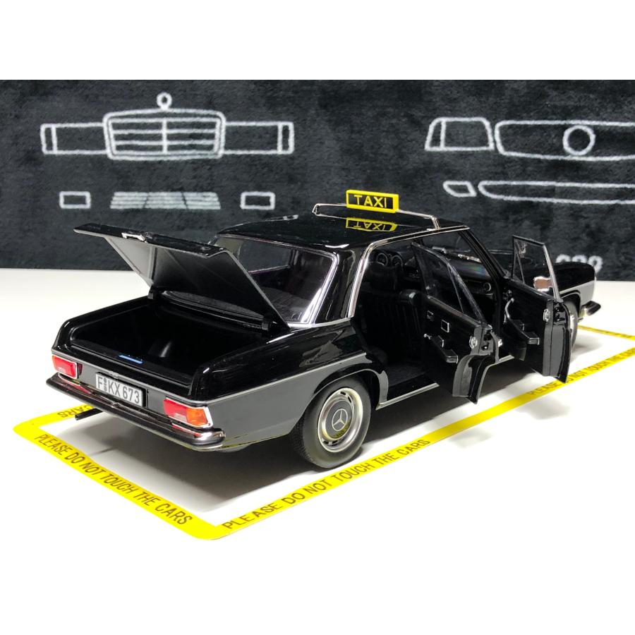 norev 1/18 Mercedes Benz 200/8 W115 Taxi 1968 black norev 1/18 Mercedes Benz 200/8 W115 Taxi 1968 black
