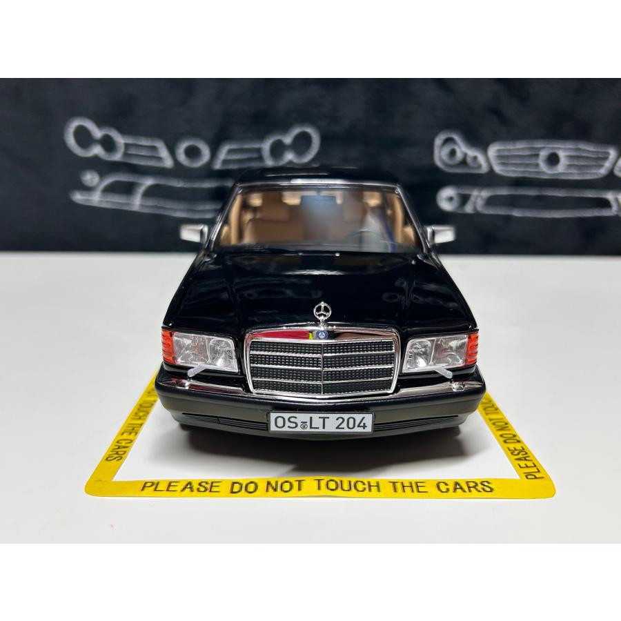 norev 1/18 Mercedes Benz 560 SEL W126 1989　ブラック　メルセデス　ベンツ　ノレブ 