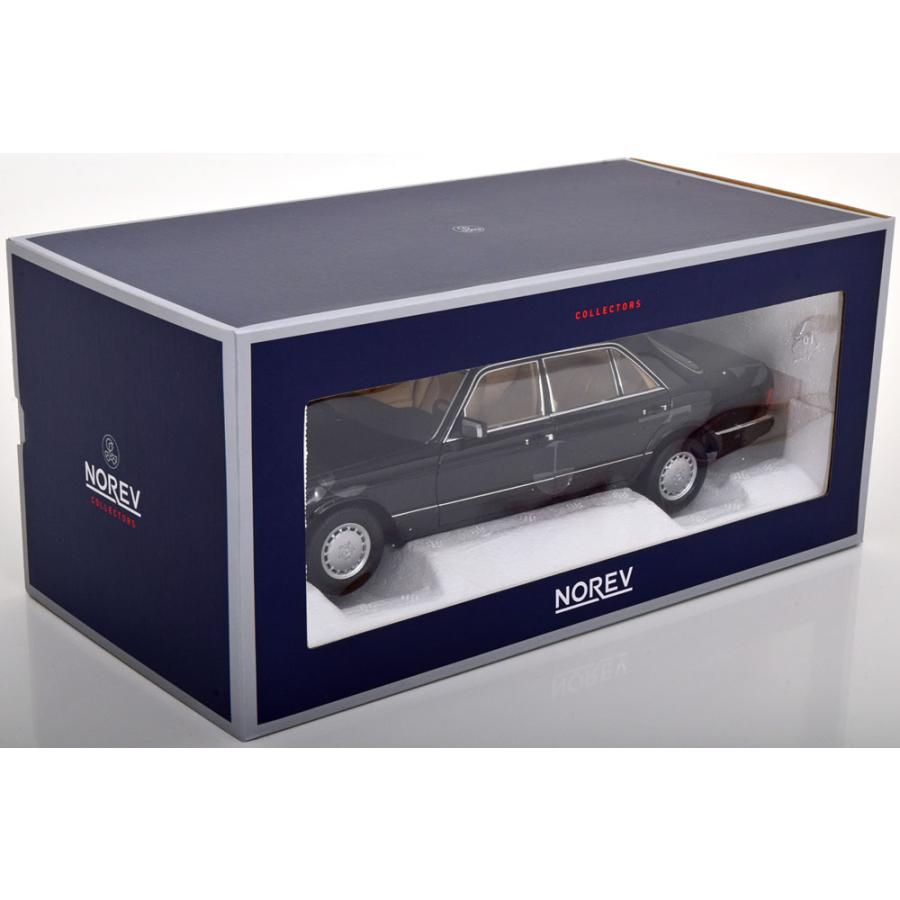 norev 1/18 Mercedes Benz 560 SEL W126 1989　ブラック　メルセデス　ベンツ　ノレブ 