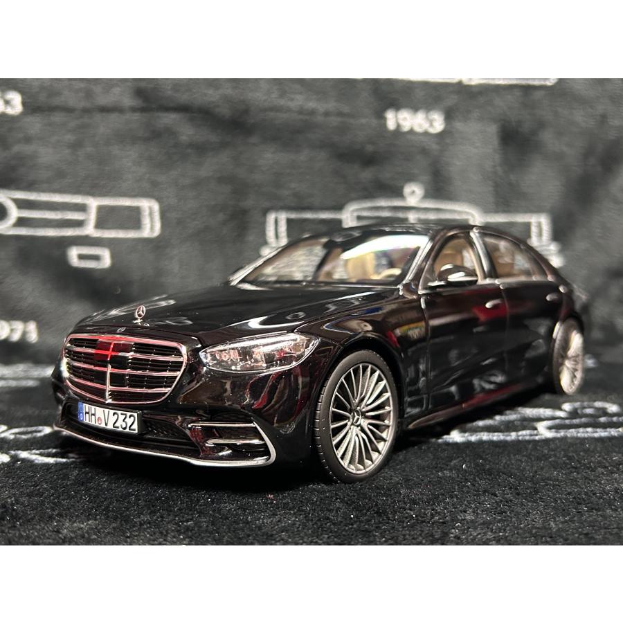 norev 1/18 Mercedes Benz Sクラス W223 2021 AMG line ブラック norev 1/18 Mercedes Benz Sクラス W223 2021 AMG line ブラック