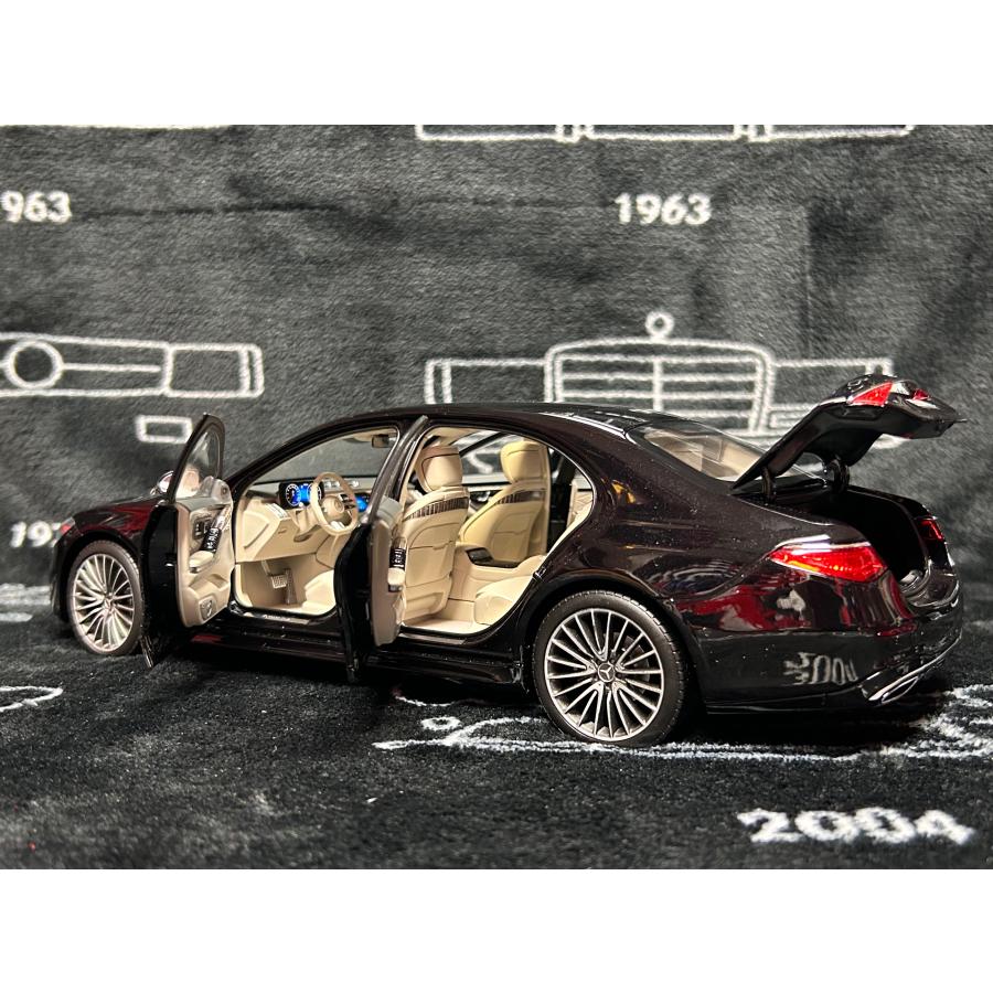 norev 1/18 Mercedes Benz Sクラス W223 2021 AMG line ブラック norev 1/18 Mercedes Benz Sクラス W223 2021 AMG line ブラック