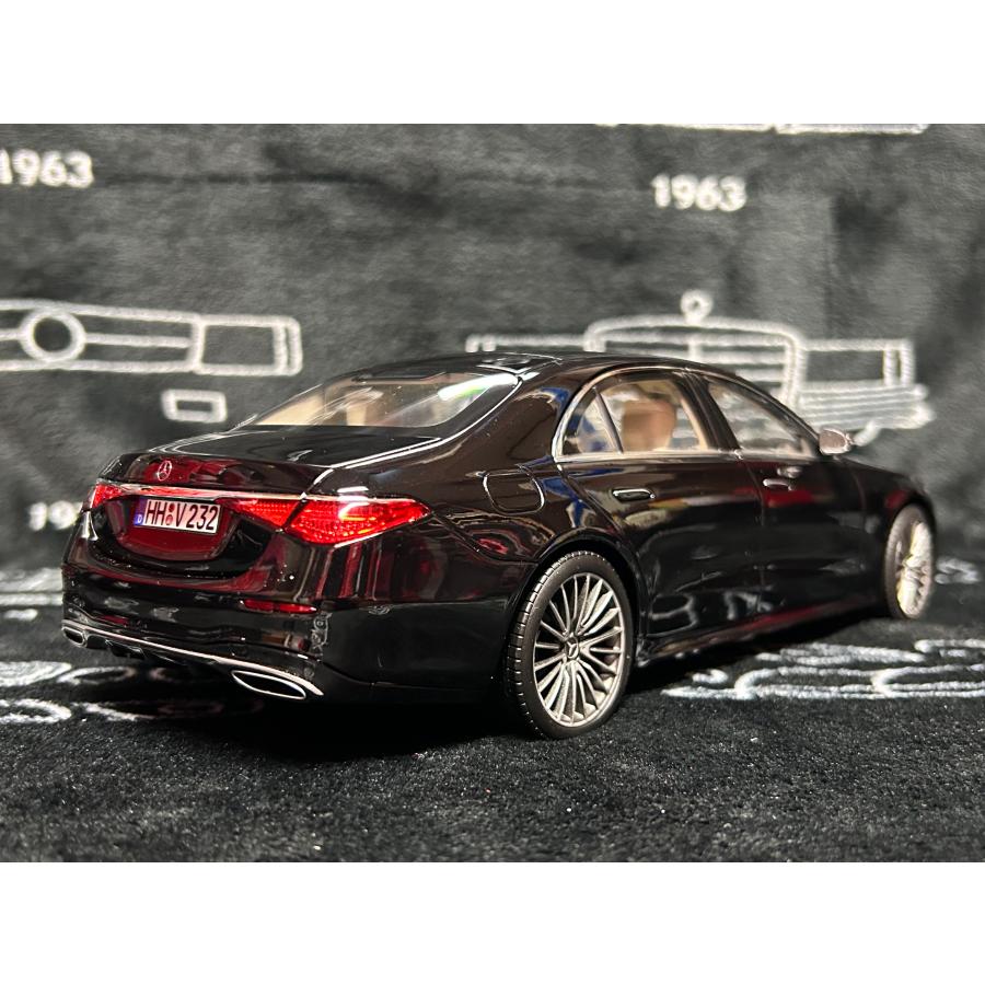 norev 1/18 Mercedes Benz Sクラス W223 2021 AMG line ブラック norev 1/18 Mercedes Benz Sクラス W223 2021 AMG line ブラック