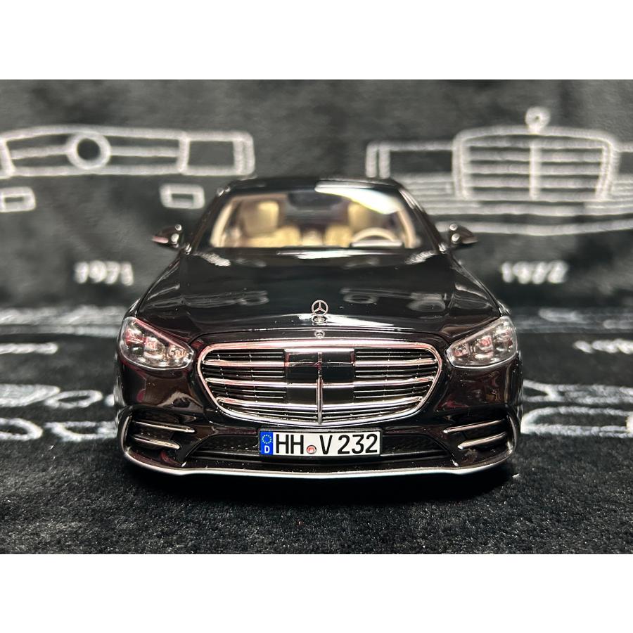 norev 1/18 Mercedes Benz Sクラス W223 2021 AMG line ブラック norev 1/18 Mercedes Benz Sクラス W223 2021 AMG line ブラック