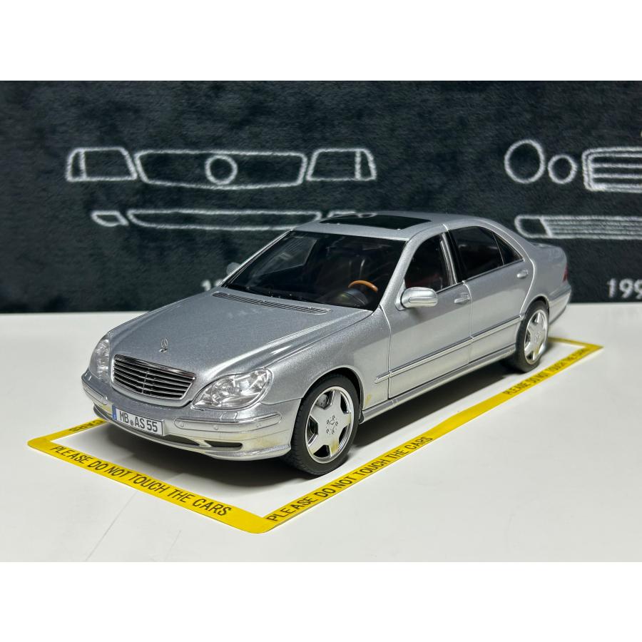 norev 1/18 Mercedes Benz S55 AMG W220 2000 シルバー norev 1/18 Mercedes Benz S55 AMG W220 2000 シルバー