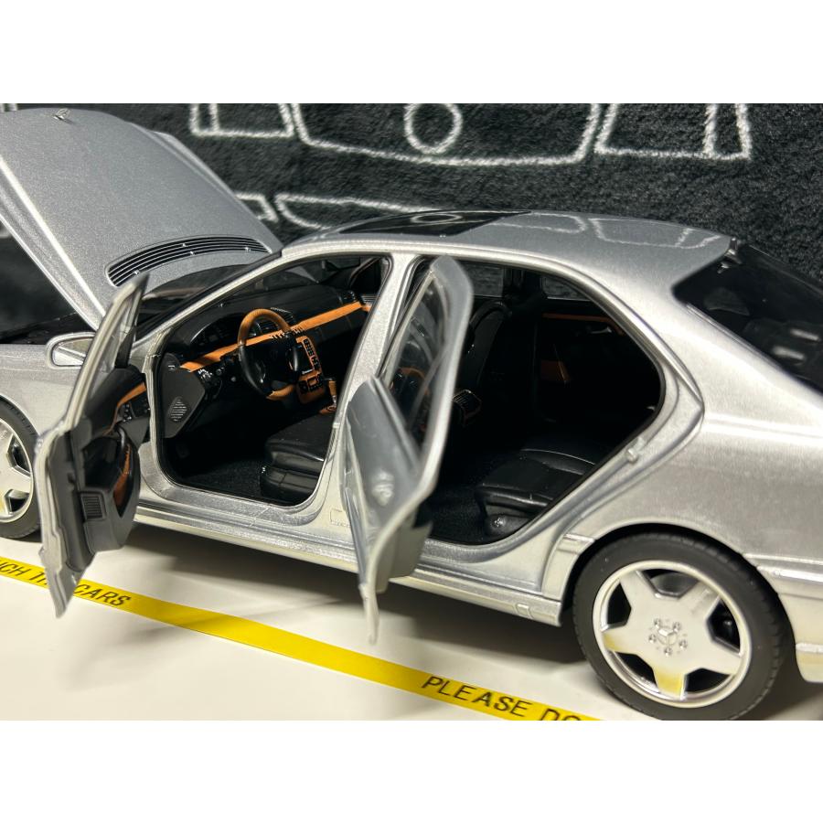norev 1/18 Mercedes Benz S55 AMG W220 2000 シルバー norev 1/18 Mercedes Benz S55 AMG W220 2000 シルバー