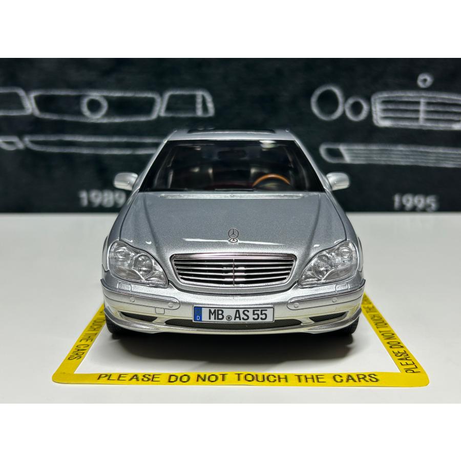 norev 1/18 Mercedes Benz S55 AMG W220 2000 シルバー norev 1/18 Mercedes Benz S55 AMG W220 2000 シルバー