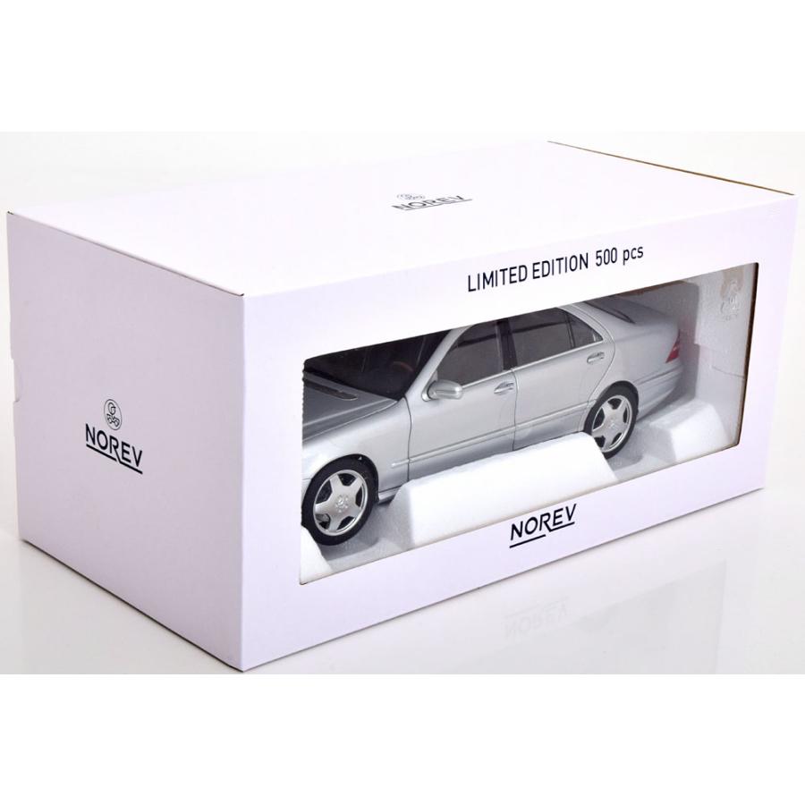 norev 1/18 Mercedes Benz S55 AMG W220 2000 シルバー norev 1/18 Mercedes Benz S55 AMG W220 2000 シルバー