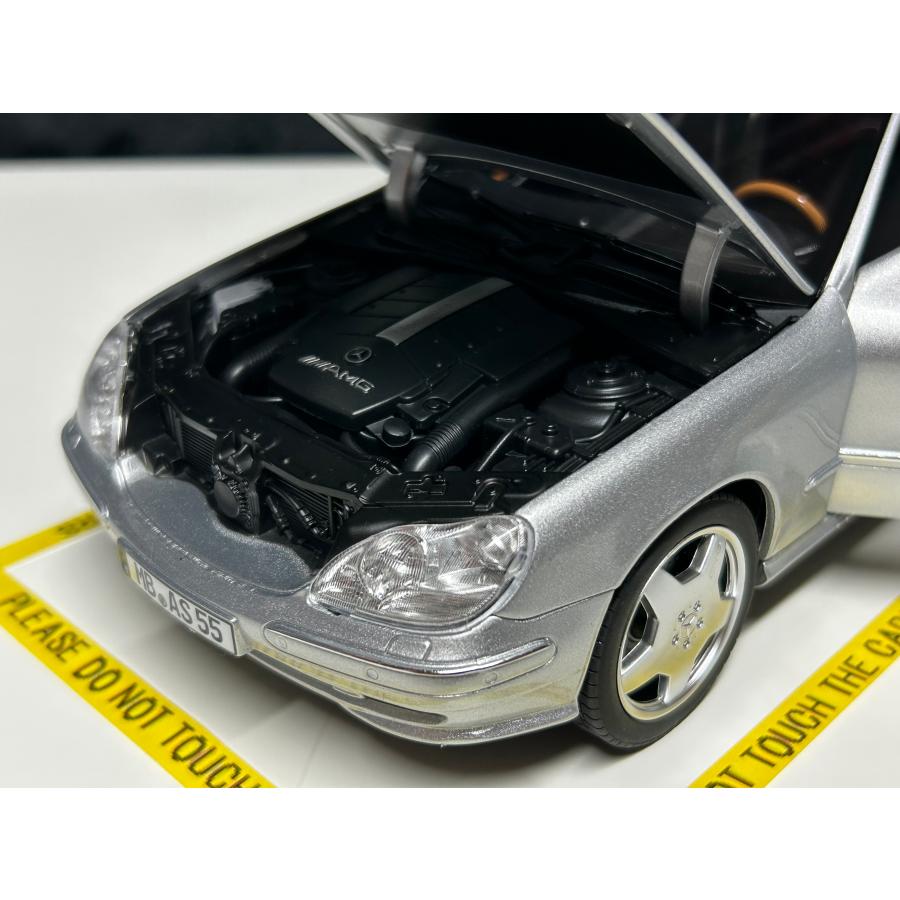 norev 1/18 Mercedes Benz S55 AMG W220 2000 シルバー norev 1/18 Mercedes Benz S55 AMG W220 2000 シルバー