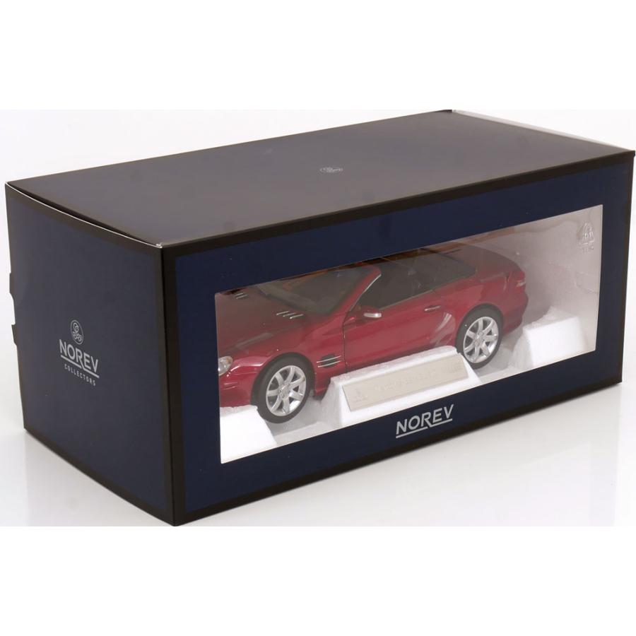 NOREV MERCEDES BENZ SL500 Cabriolet 2012 Rouge 1/43 351340 EUR 29,99