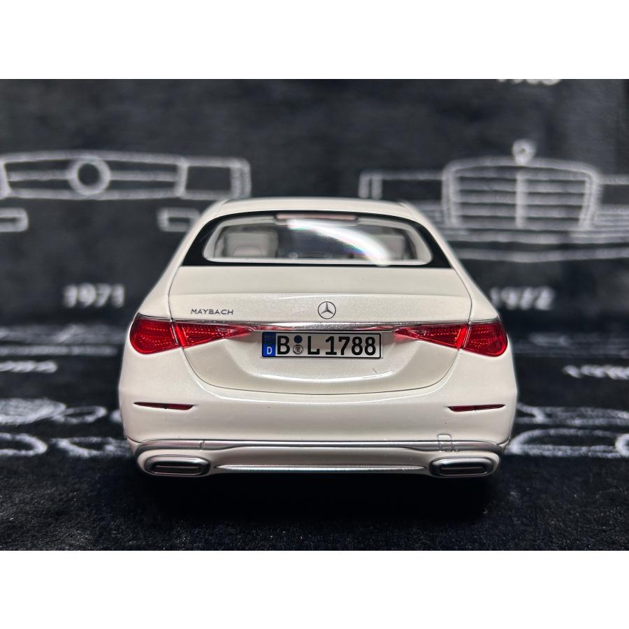 norev 1/18 Mercedes Benz Maybach S 680 4Matic 2021 ホワイトメタリック メルセデス ベンツ マイバッハ ノレブ ミニカーの画像
