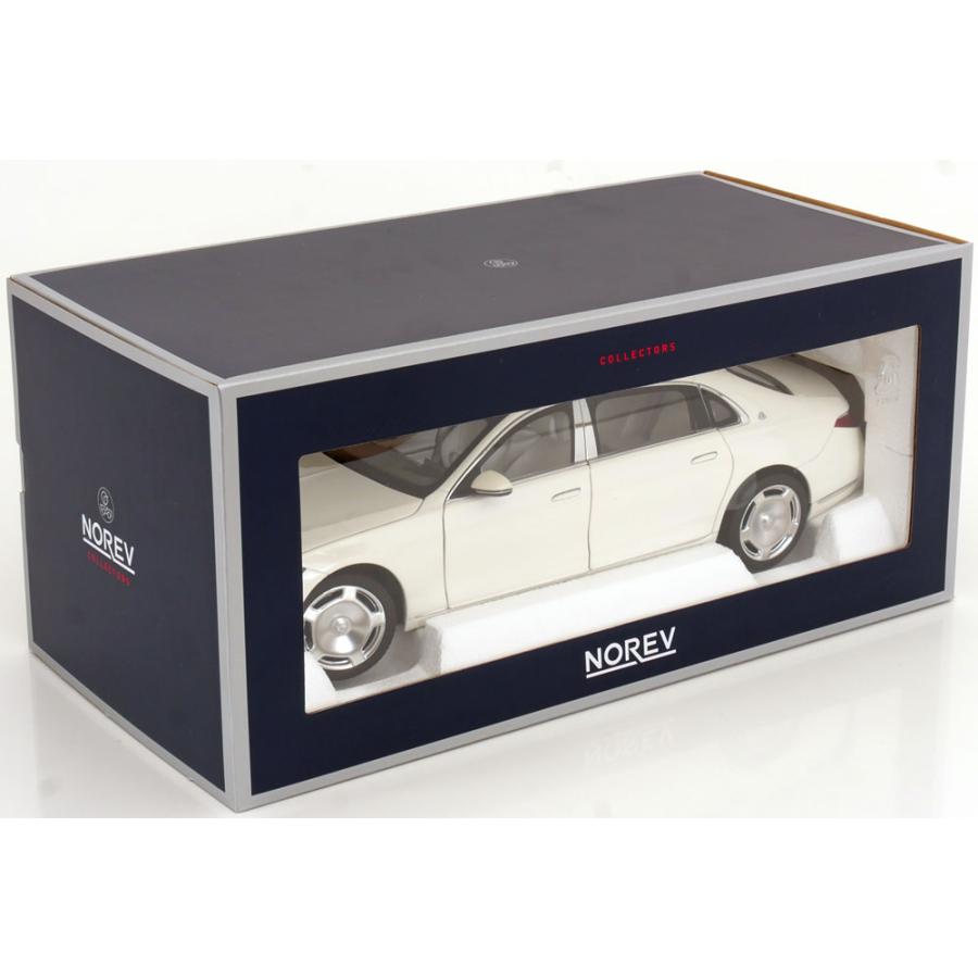 norev 1/18 Mercedes Benz Maybach S 680 4Matic 2021 ホワイトメタリック メルセデス ベンツ マイバッハ ノレブ ミニカーの画像