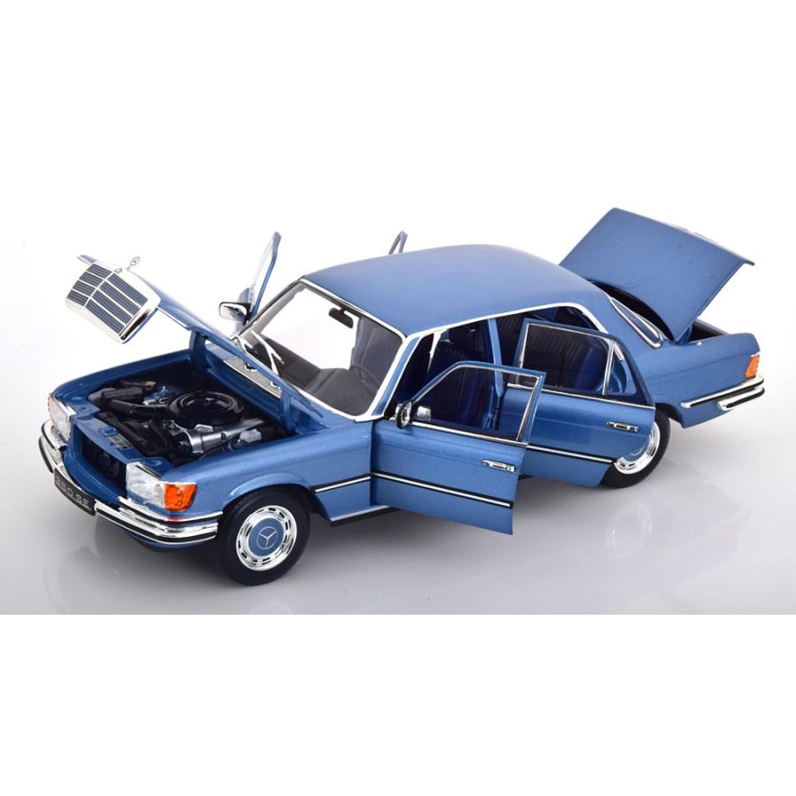 norev 1/18 Mercedes Benz 350 SE W116 1973 ライトブルー norev 1/18 Mercedes Benz 350 SE W116 1973 ライトブルー