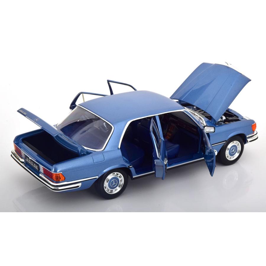 norev 1/18 Mercedes Benz 350 SE W116 1973 ライトブルー norev 1/18 Mercedes Benz 350 SE W116 1973 ライトブルー