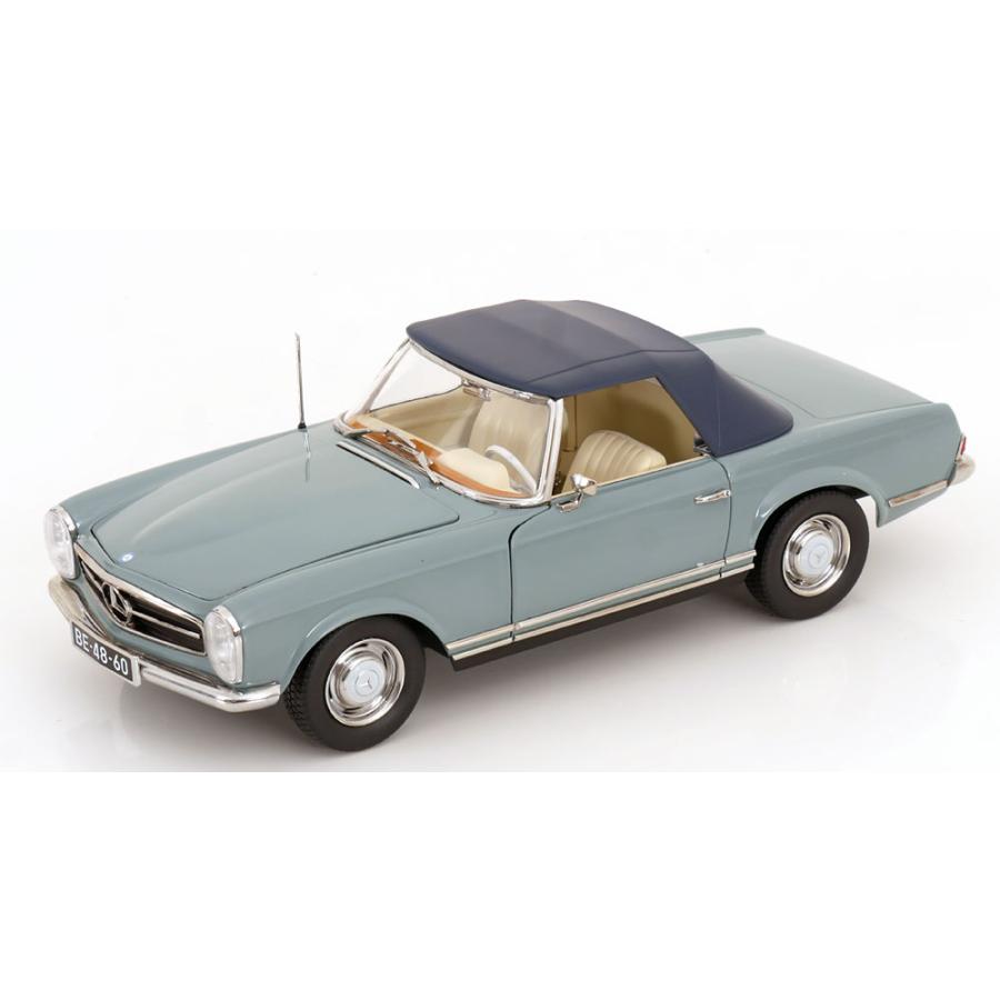 norev 1/18 Mercedes Benz 230 SL with removable Softtop 1963 ブルー