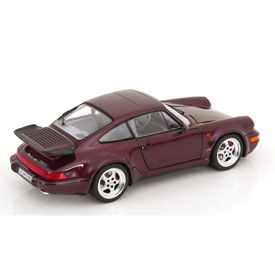 限定品 norev 1/18 Porsche 911 (964) Turbo 3.6 Coupe 1993 パープル