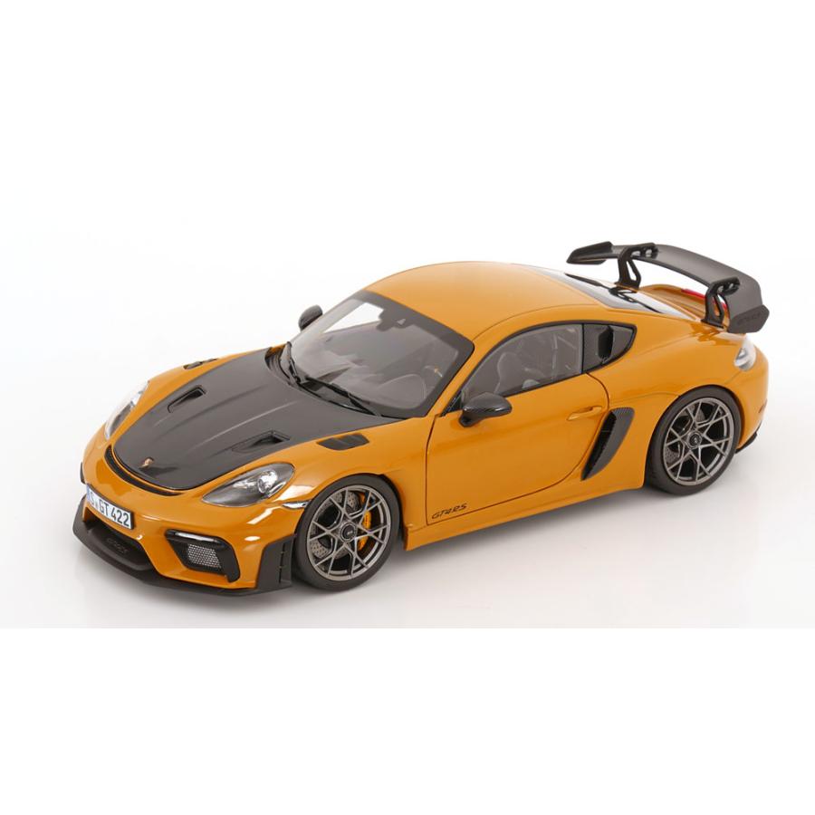 norev 1/18 Porsche 718 Cayman GT4 RS Weissach Package 2023 Bahama