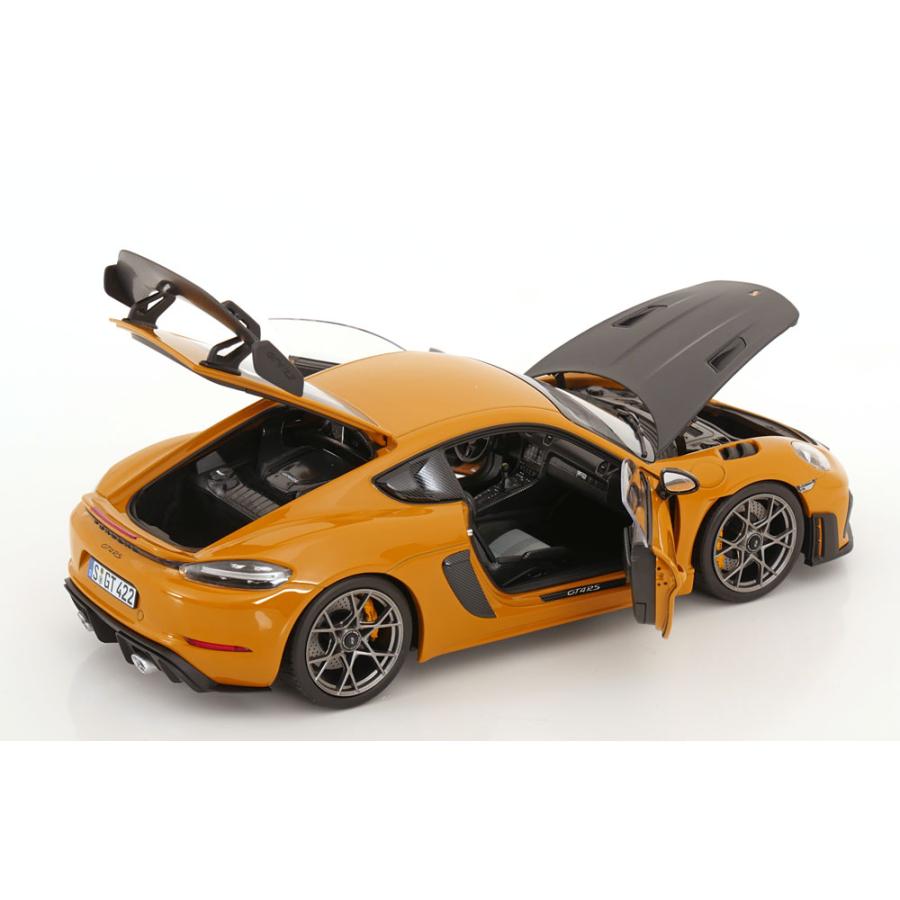 norev 1/18 Porsche 718 Cayman GT4 RS Weissach Package 2023 Bahama