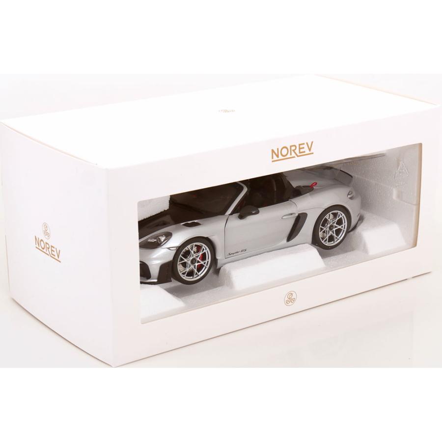 norev 1/18 Porsche 718 Spyder RS Weissach Package 2023 シルバー