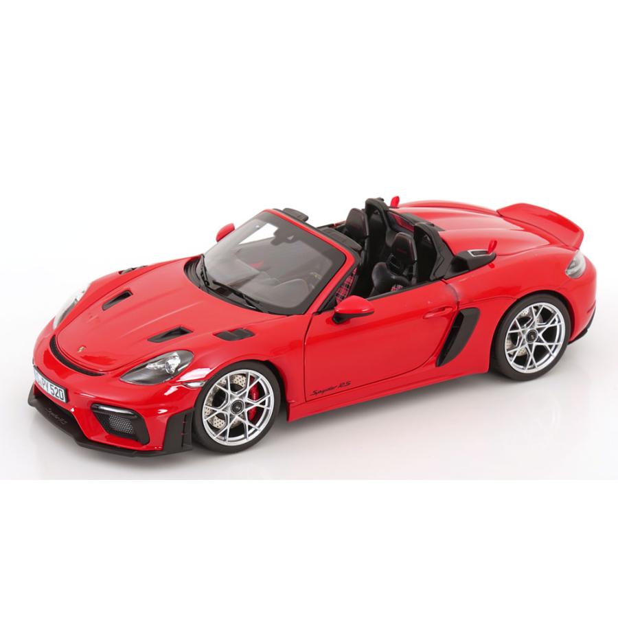 norev 1/18 Porsche 718 Spyder RS Weissach Package 2023 レッド