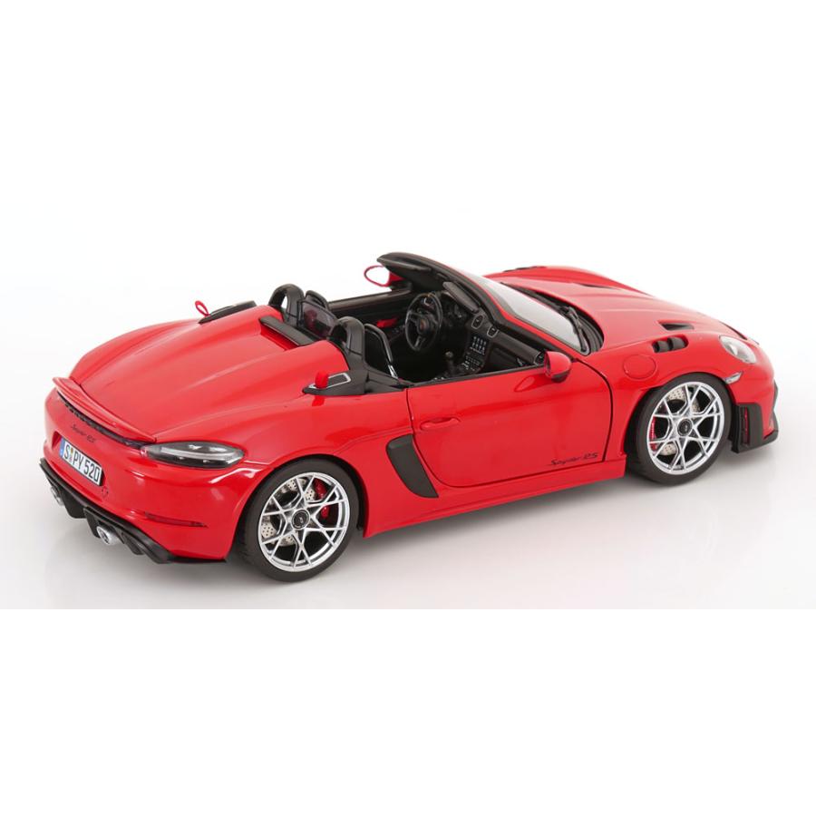 norev 1/18 Porsche 718 Spyder RS Weissach Package 2023 レッド
