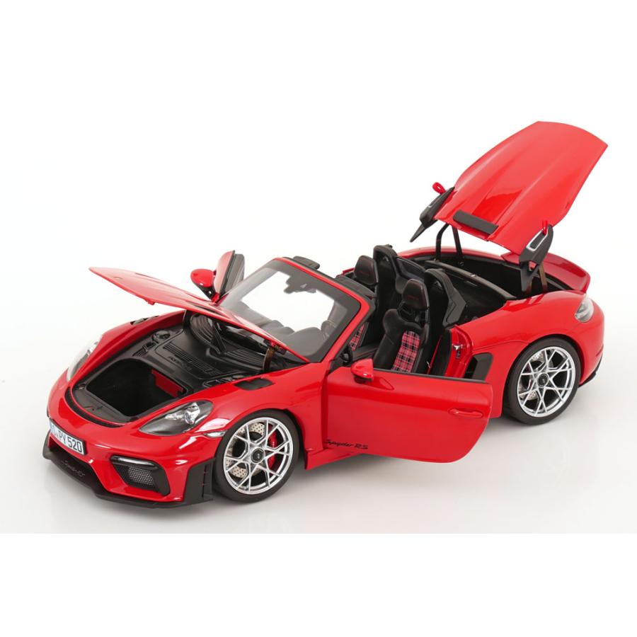 norev 1/18 Porsche 718 Spyder RS Weissach Package 2023 レッド