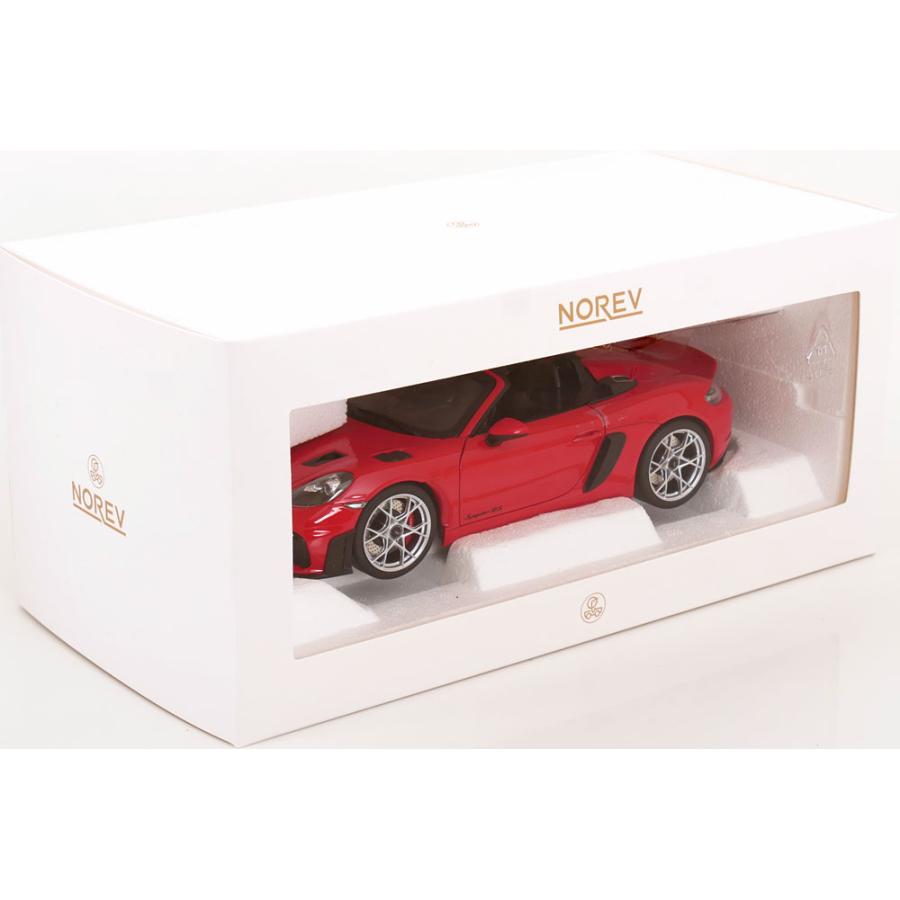 norev 1/18 Porsche 718 Spyder RS Weissach Package 2023 レッド