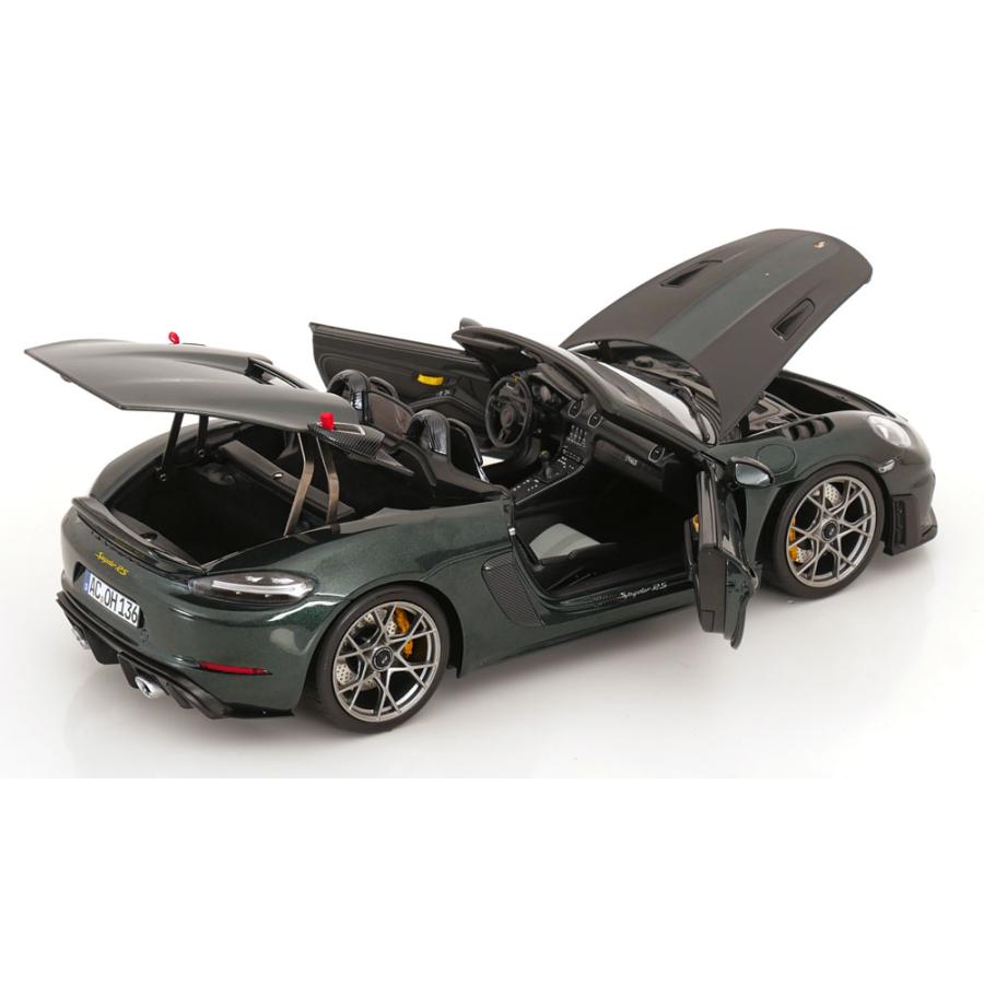norev 1/18 Porsche 718 Spyder RS Weissach Package 2023 ダーク