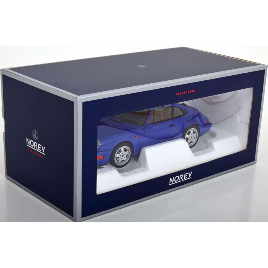 norev 1/18 Porsche 911 (964) Carrera 4 Coupe 1990 ブルー norev 1/18 Porsche 911 (964) Carrera 4 Coupe 1990 ブルー