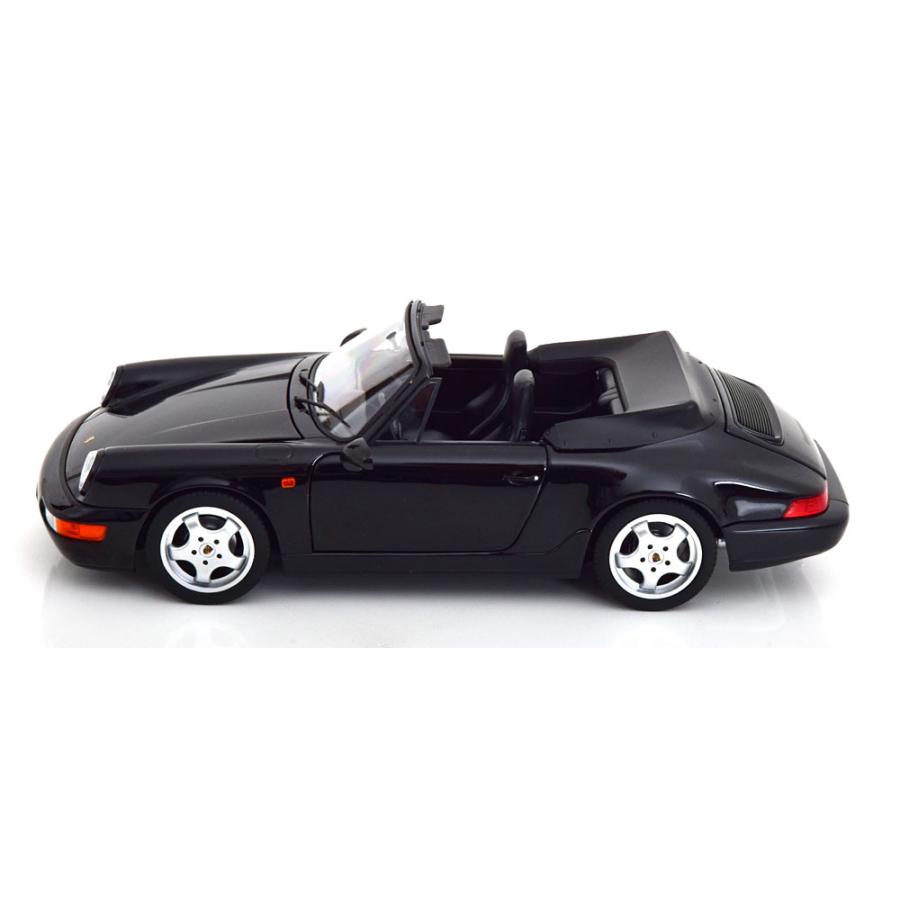 norev 1/18 Porsche 911 (964) Carrera 4 Convertible 1990 ブラック