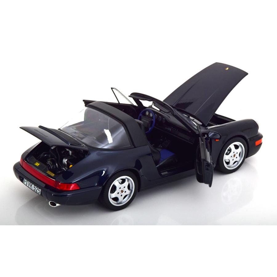 norev 1/18 Porsche 911 (964) Carrera 4 Targa 1991 ダークブルー ポルシェ ノレブの画像
