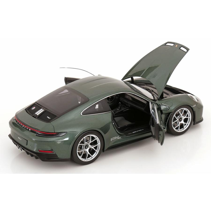 norev 1/18 Porsche 911 (992) S/T 2023 グリーンメタリック ポルシェ