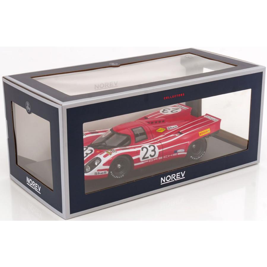 norev 1/18 Porsche 917K #23 24h Le Mans 1970 Attwood/Herrmann ポルシェ ルマン ノレブ ミニカーの画像