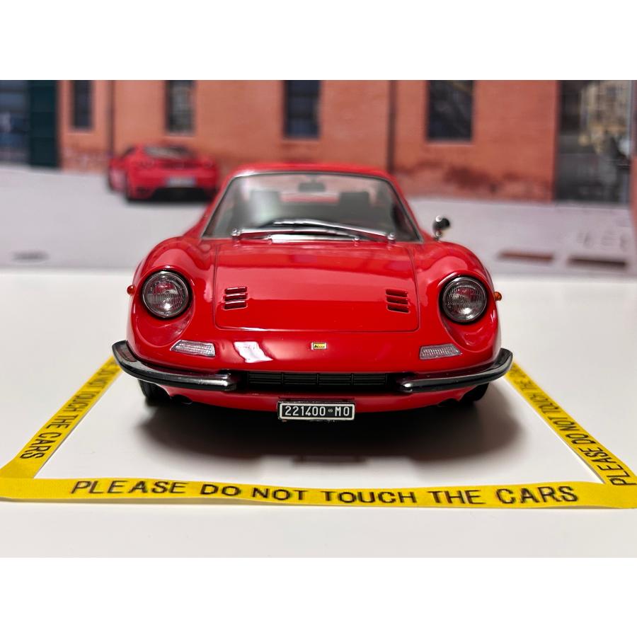 MODEL CAR GROUP 1:18 レッドミニカー　フェラーリ・ディーノ Modelcar Group 1/18 Ferrari Dino 246 GT レッド フェラーリ ディーノ