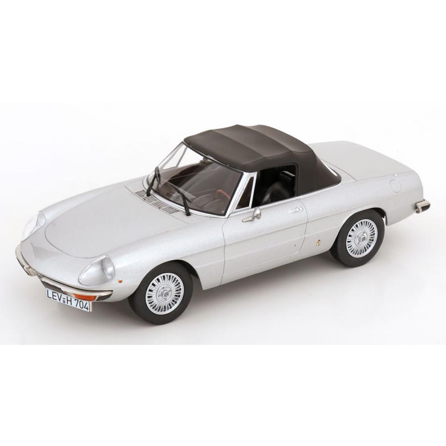 norev 1/18 Alfa Romeo 2000 Spider 1973 シルバー アルファロメオ ノレブ ミニカーの画像