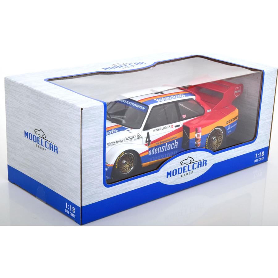 Modelcar Group 1/18 BMW 320i Gr.5 #4 DRM Zolder 1979 Winkelhock