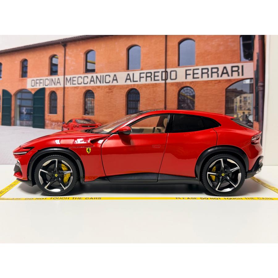 たか1/18 フェラーリ Purosangue 2022 ロッソコルサ PRE-ORDER 2022 Ferrari Purosangue Black Interior Rosso Magma