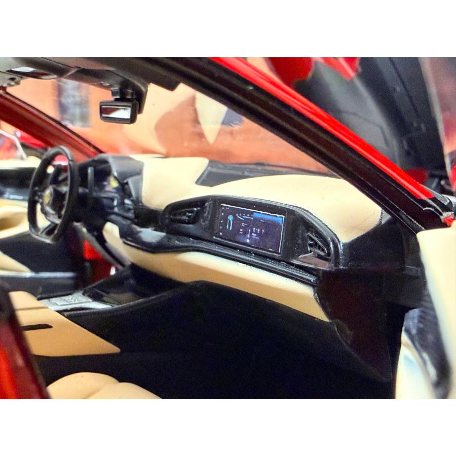 B.B.R 新発売！ POLISTIL 1/18 Ferrari PUROSANGUE 2022 Rosso corsa