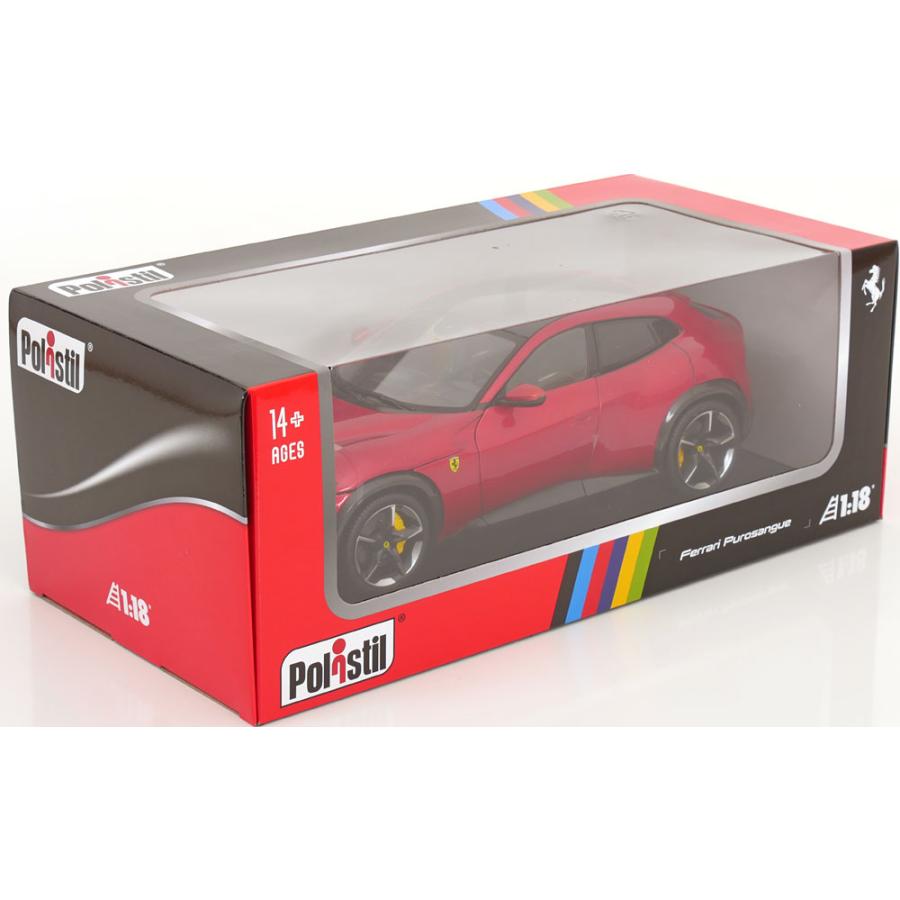B.B.R 新発売！ POLISTIL 1/18 Ferrari PUROSANGUE 2022 Rosso magma