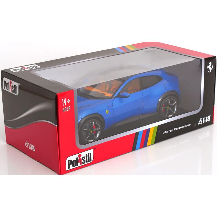 B.B.R 新発売！ POLISTIL 1/18 Ferrari PUROSANGUE 2022 Blu corsa
