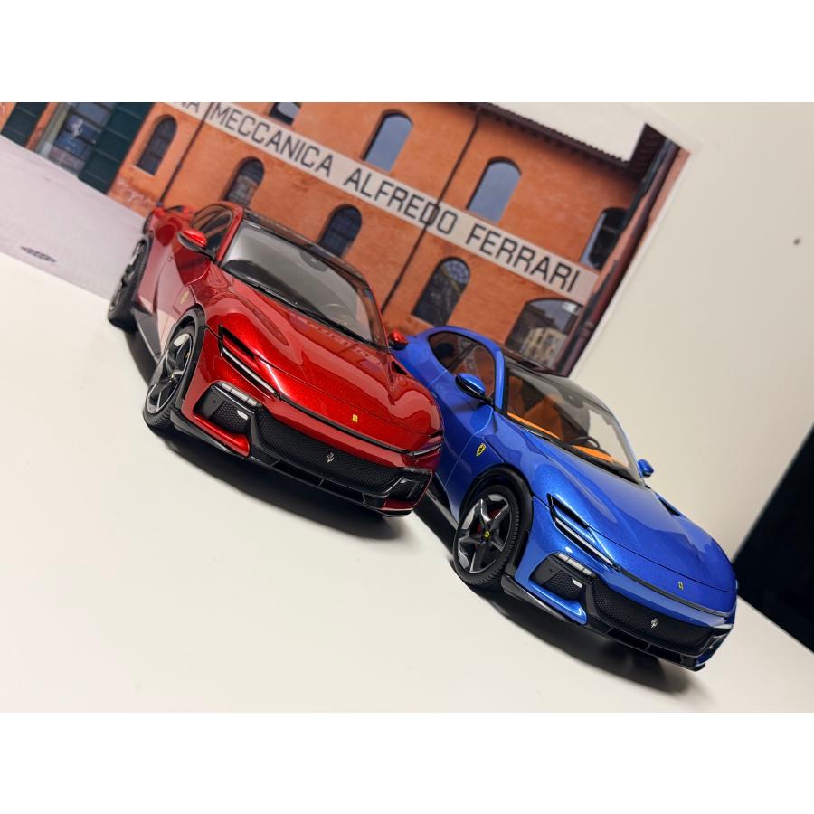 B.B.R 新発売！ POLISTIL 1/18 Ferrari PUROSANGUE 2022 Blu corsa