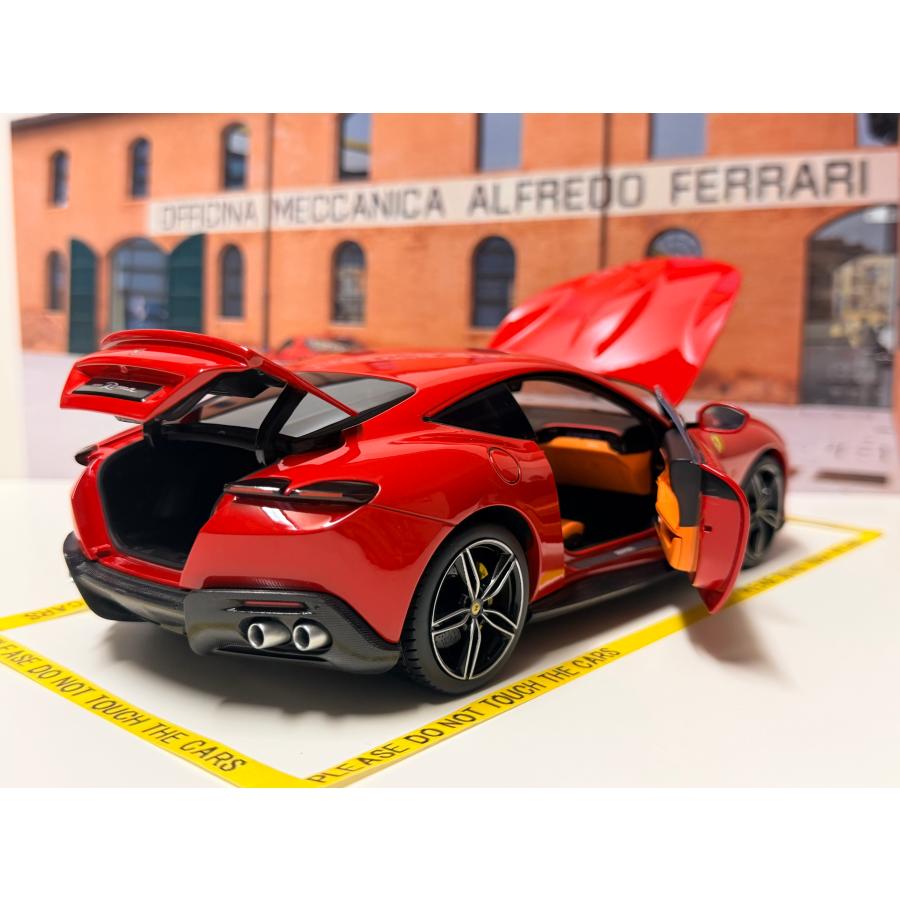 B.B.R 新発売！ POLISTIL 1/18 Ferrari Roma 2019 Rosso corsa