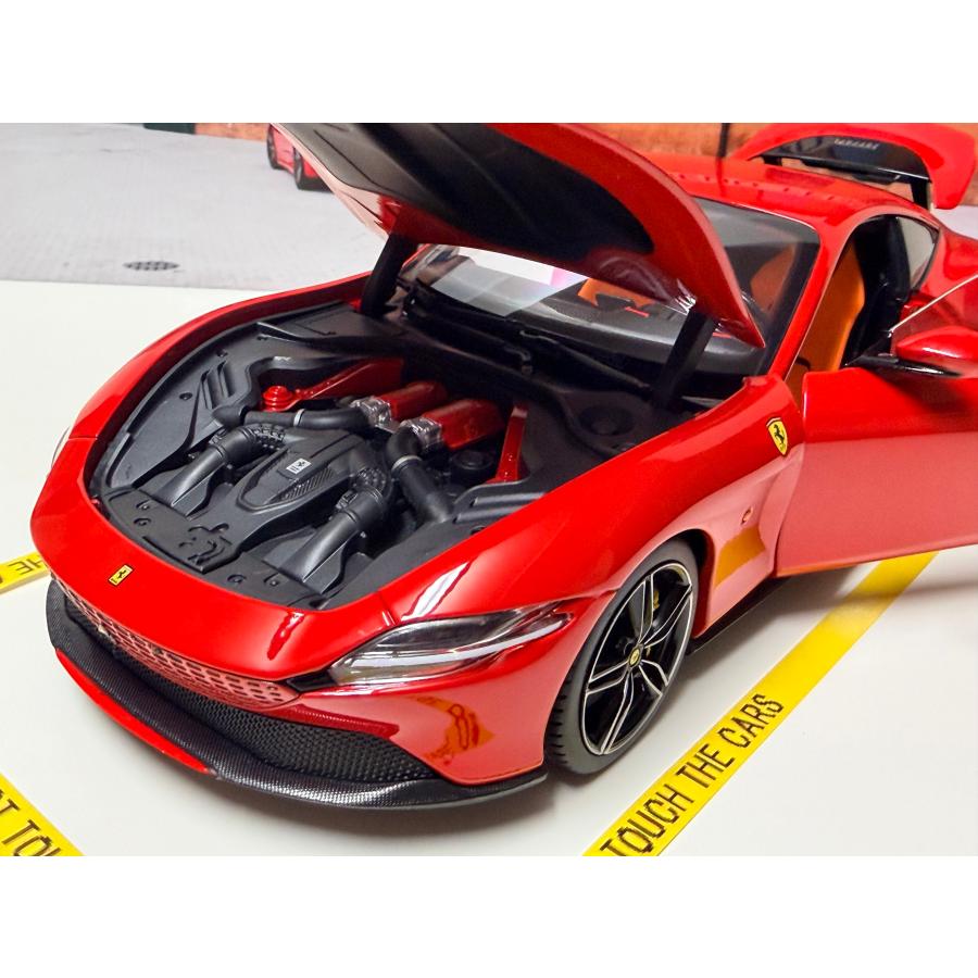 B.B.R 新発売！ POLISTIL 1/18 Ferrari Roma 2019 Rosso corsa